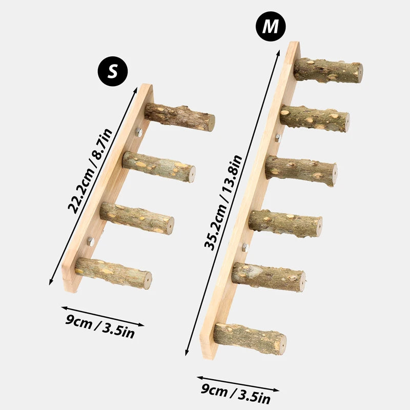 Vogeltreppe aus Holz